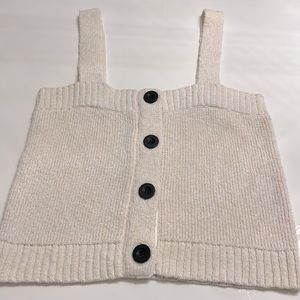 Derek Lam knit adjustable straps black button no stains, excellent condi…